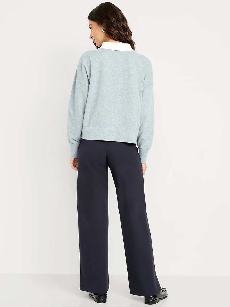 Extra High-Waisted Stevie Wide-Leg Pants