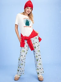 Old Navy x Star Wars Mid-Rise Printed Flannel Pajama Pants for Women