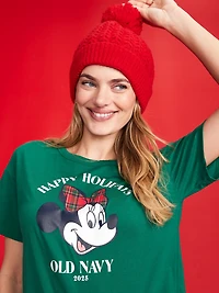 Old Navy x Disney Logo-Graphic T-Shirt for Women