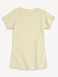 Kawaii Matcha Fitted Short Sleeve T-Shirt For Girls