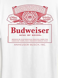 Budweiser Retro Logo Short Sleeve Graphic T-Shirt