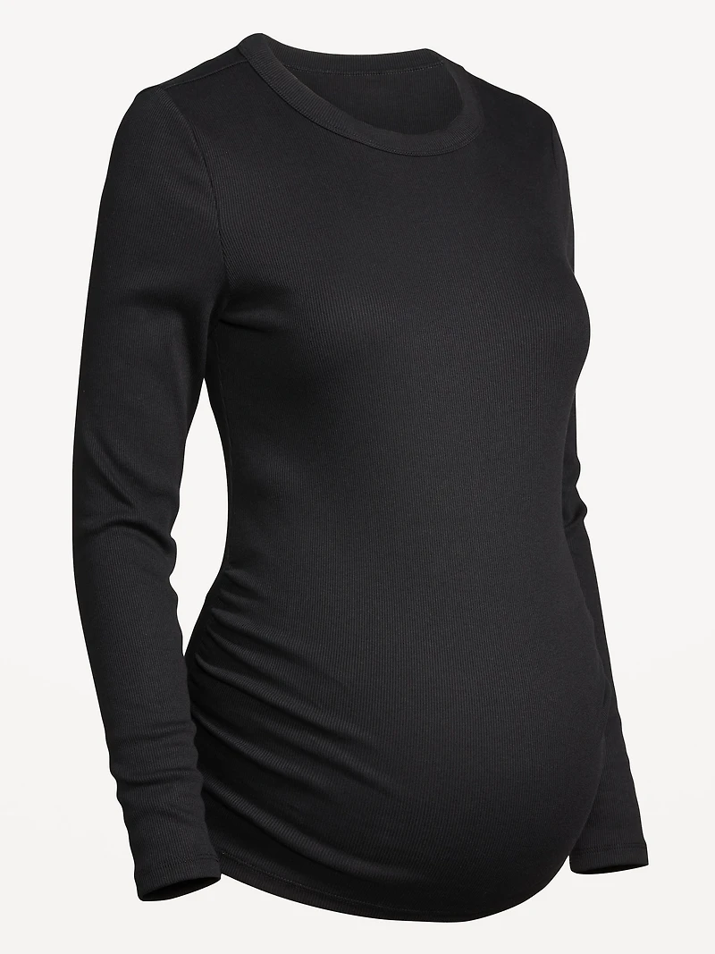 Maternity Snug Crew-Neck T-Shirt