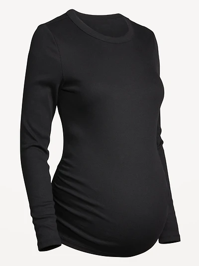 Maternity Snug Crew-Neck T-Shirt