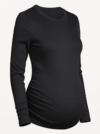 Maternity Snug Crew-Neck T-Shirt