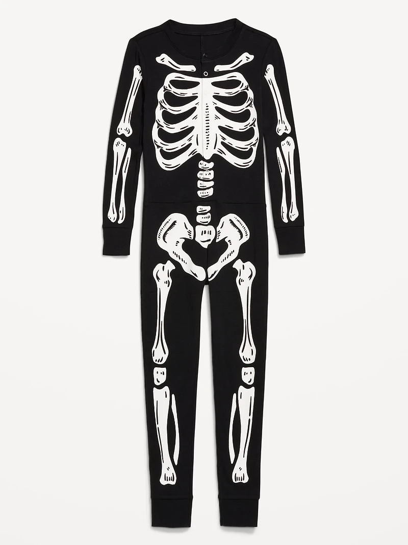 Snug-Fit Gender-Neutral One-Piece Pajama for Kids