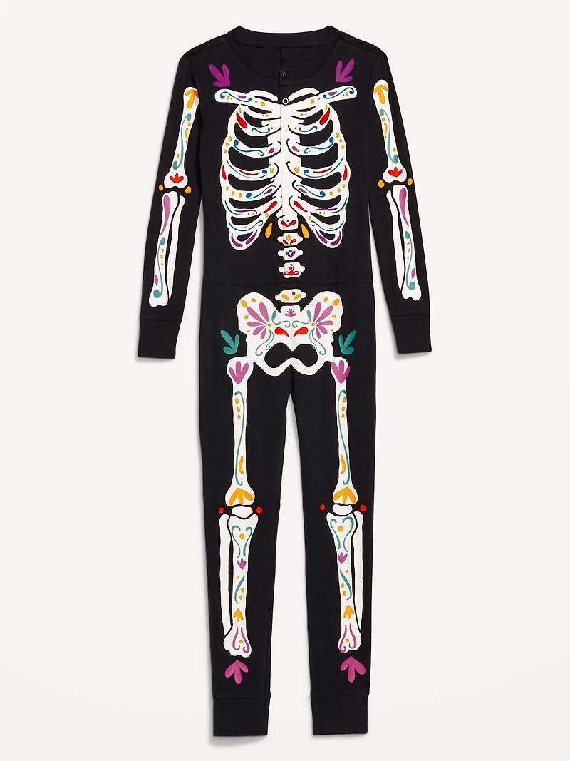 Snug-Fit Gender-Neutral One-Piece Pajama for Kids