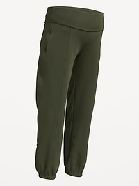 Maternity Dynamic Fleece Rollover Waist Joggers