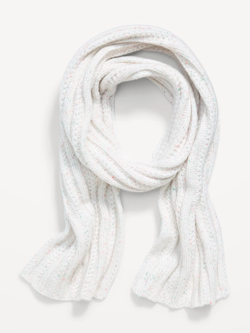Chunky Cable Knit Scarf