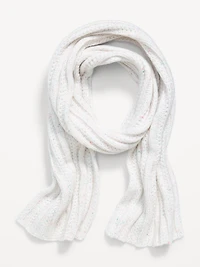 Chunky Cable Knit Scarf