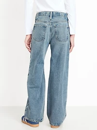 Baggy Straight-Leg Jeans for Girls