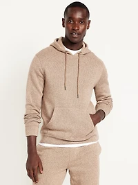 Fleece-Knit Pullover Hoodie