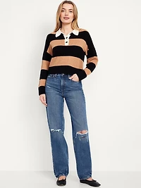 High-Waisted OG Rigid Loose Jeans