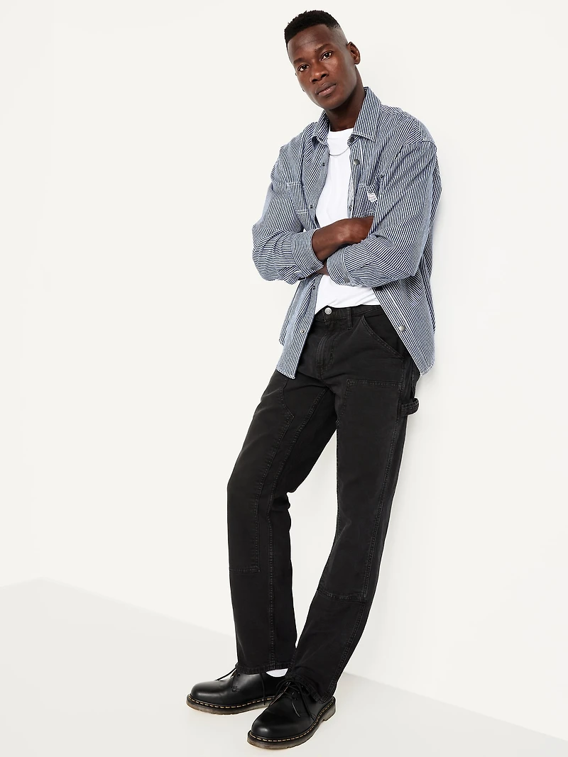 90’s Straight Built-In Flex Workwear Carpenter Jeans