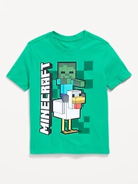 Minecraft™ Gender-Neutral Graphic T-Shirt for Kids