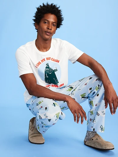 Old Navy x Star Wars Printed Flannel Pajama Pants for Men