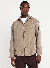 Oversized Button-Down Pocket Shirt