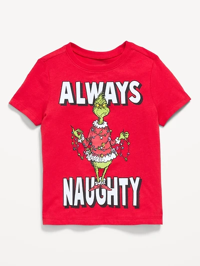 Dr. Seuss™ Grinch Unisex Graphic T-Shirt for Toddler