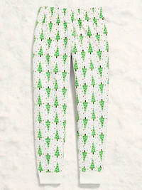 Gender-Neutral Microfleece Jogger Pajama Pants for Kids