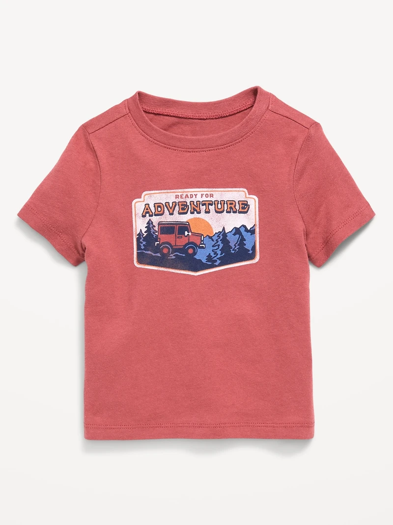 Short-Sleeve Unisex Graphic T-Shirt for Toddler
