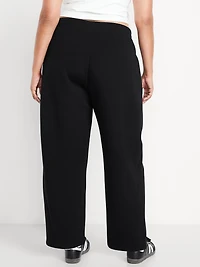 High-Waisted Bounce Fleece Barrel Sweatpants