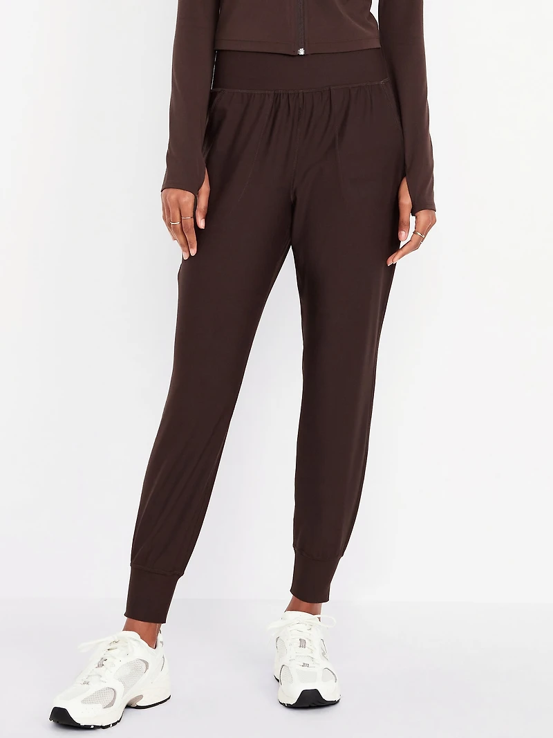 High-Waisted PowerSoft Pocket Joggers