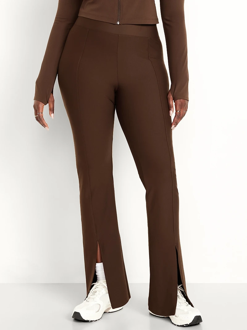 Extra High-Waisted PowerSoft Split-Flare Leggings