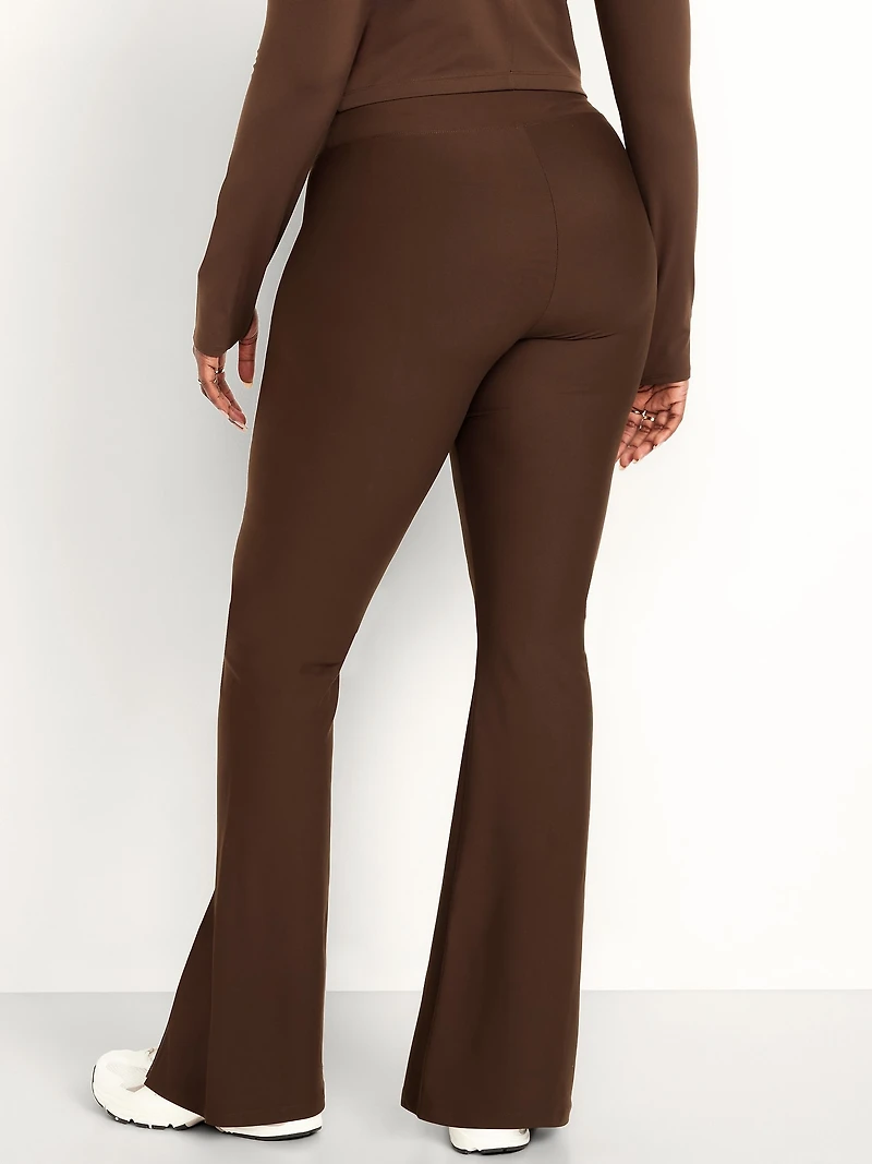 Extra High-Waisted PowerSoft Split-Flare Leggings