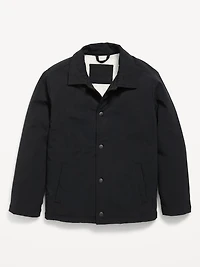 ShredTech Sherpa-Lined Coach Jacket for Boys