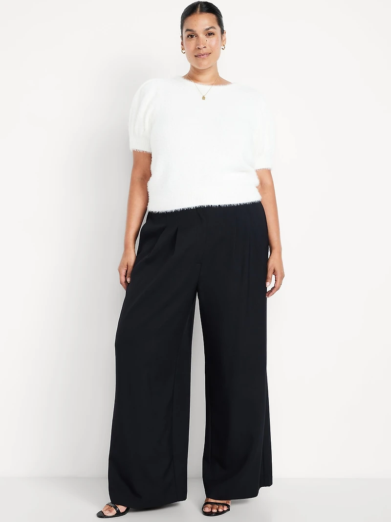 Extra High-Waisted Super Wide-Leg Pants