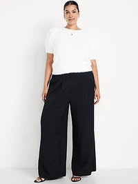 Extra High-Waisted Super Wide-Leg Pants