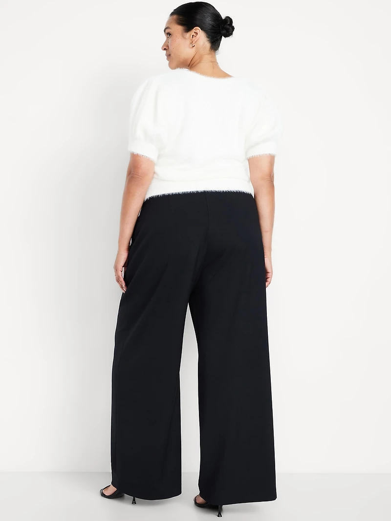 Extra High-Waisted Super Wide-Leg Pants