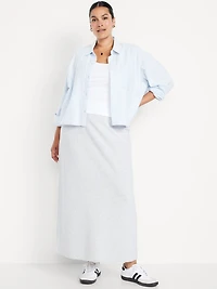 Cozy Knit Midi Skirt