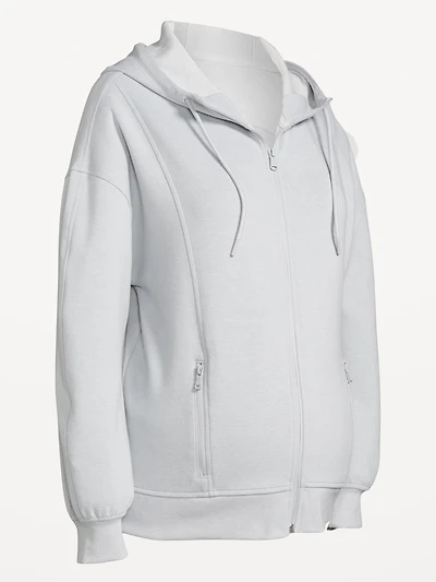 Maternity Dynamic Fleece Full-Zip Hoodie