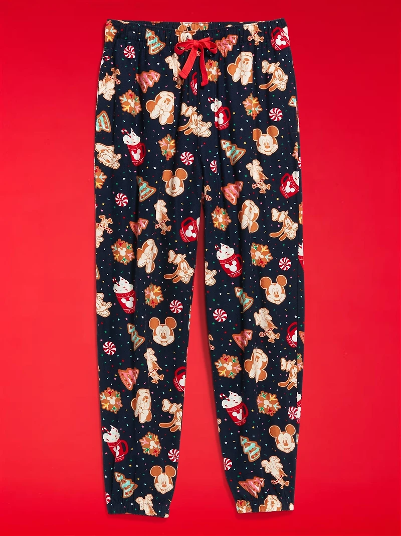 Old Navy x Disney Mickey Mouse & Friends Printed Flannel Pajama Jogger for Women