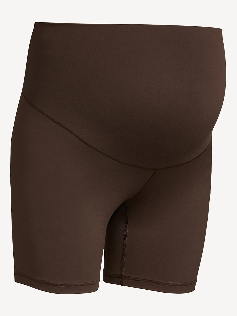 Maternity Full Panel StudioSmooth Biker Shorts - 6-inch inseam