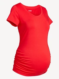 Maternity Scoop-Neck T-Shirt
