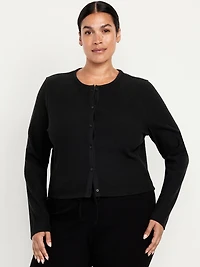 Ribbed Cardigan Sweater