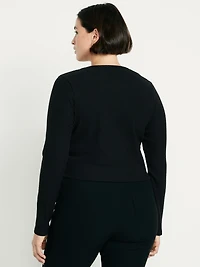 Ribbed Cardigan Sweater