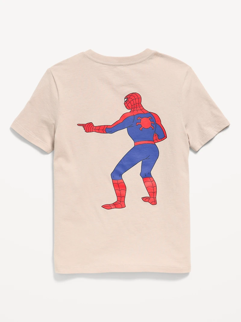 Marvel™ Spider-Man Gender-Neutral Graphic T-Shirt for Kids