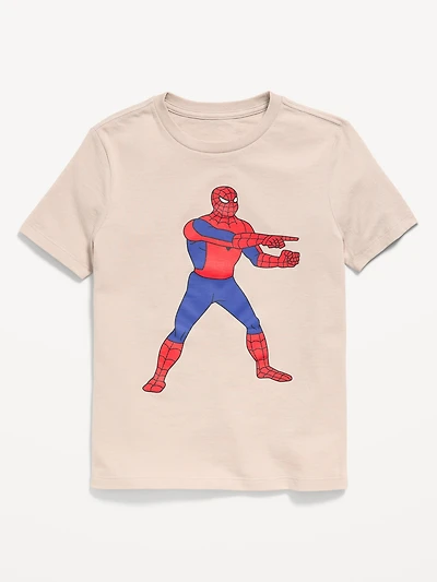Marvel™ Spider-Man Gender-Neutral Graphic T-Shirt for Kids