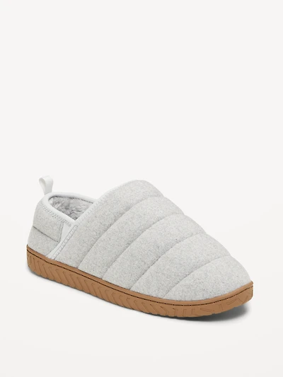 Felt Puff Slipper for Men