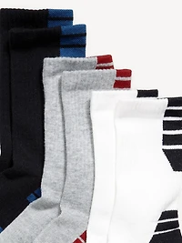 Crew Go-Dry Basketball Socks 3-Pack for Boys