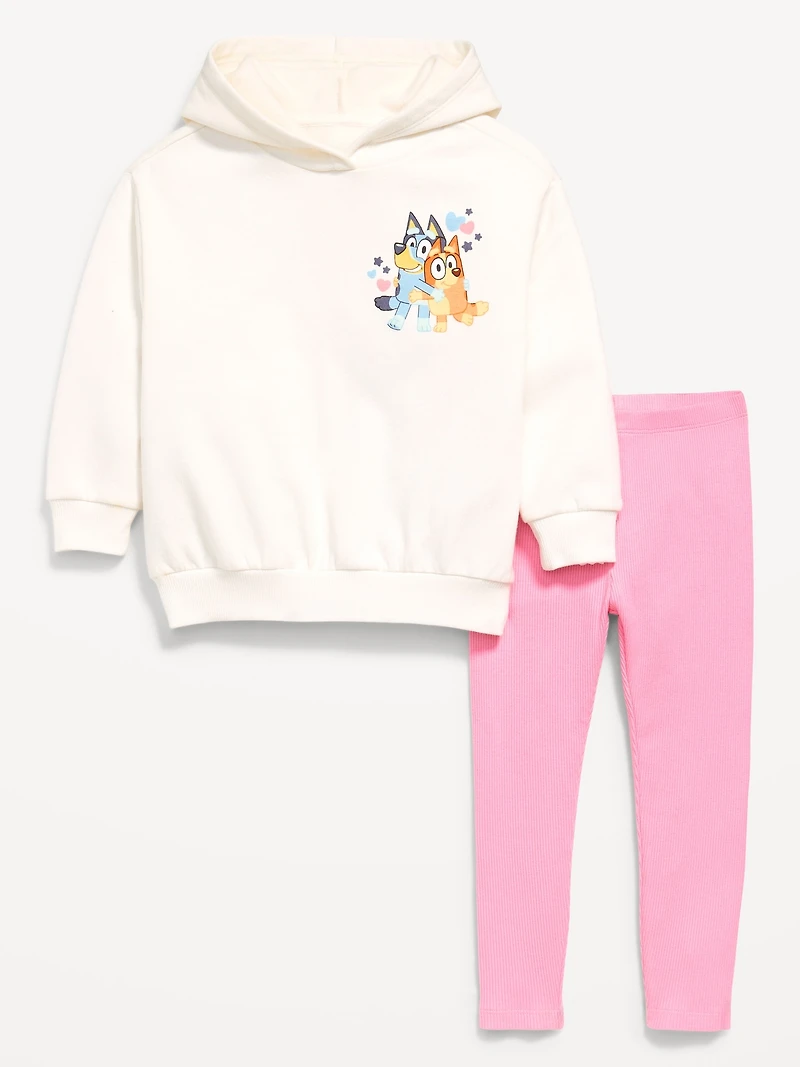 Bluey™ Tunic Hoodie and Leggings Set for Toddler Girls