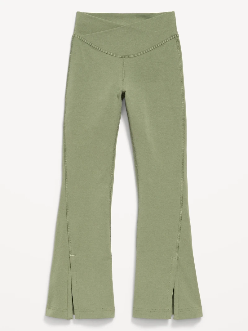 High-Waisted PowerChill Flare Leggings for Girls