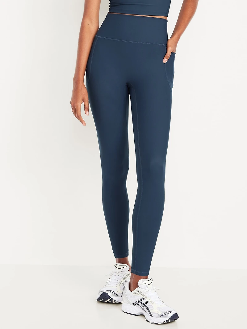 High-Waisted PowerSoft 7/8 Pocket Leggings