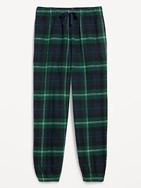 Plaid Flannel Pajama Joggers for Women