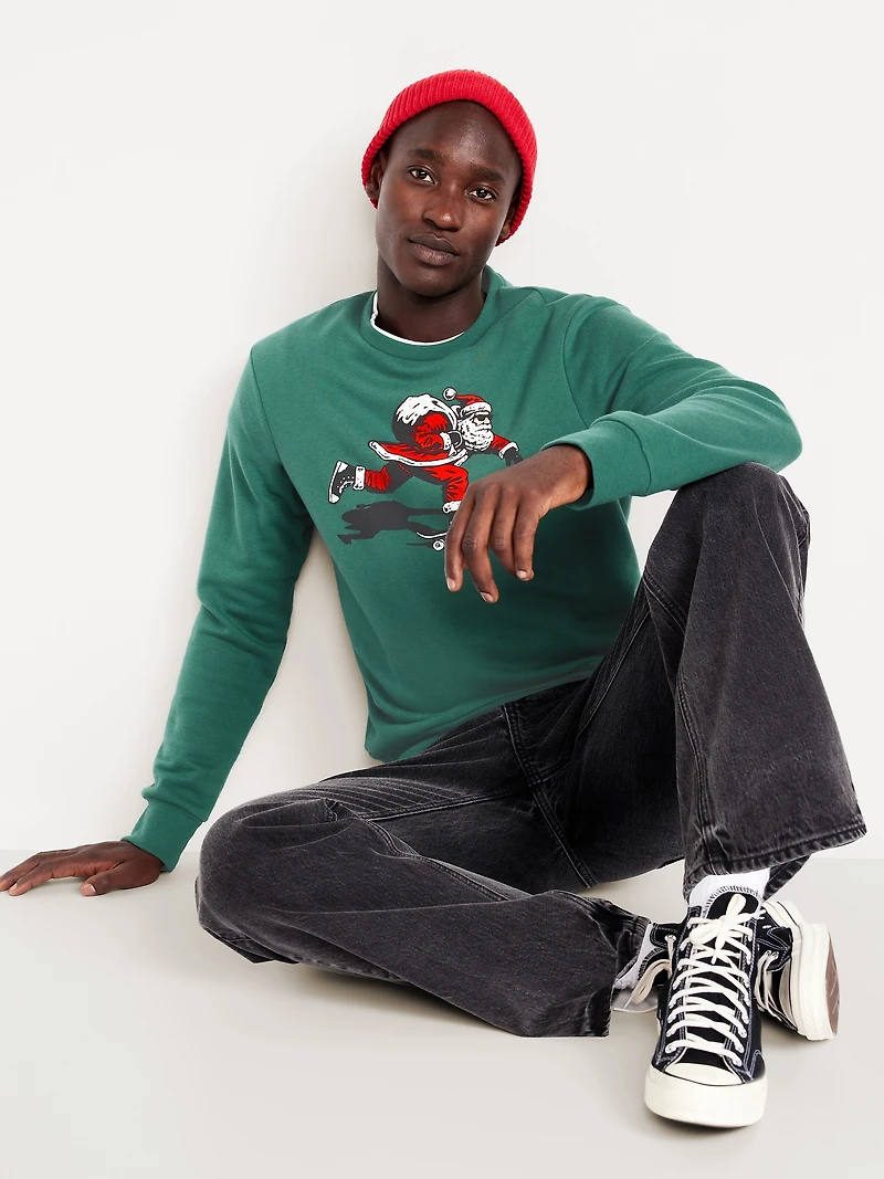 Holiday Graphic Sweatshirt