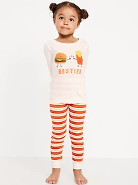 Snug-Fit Graphic Pajama 4-Piece for Toddler & Baby