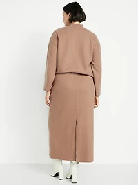 Cozy Knit Midi Skirt