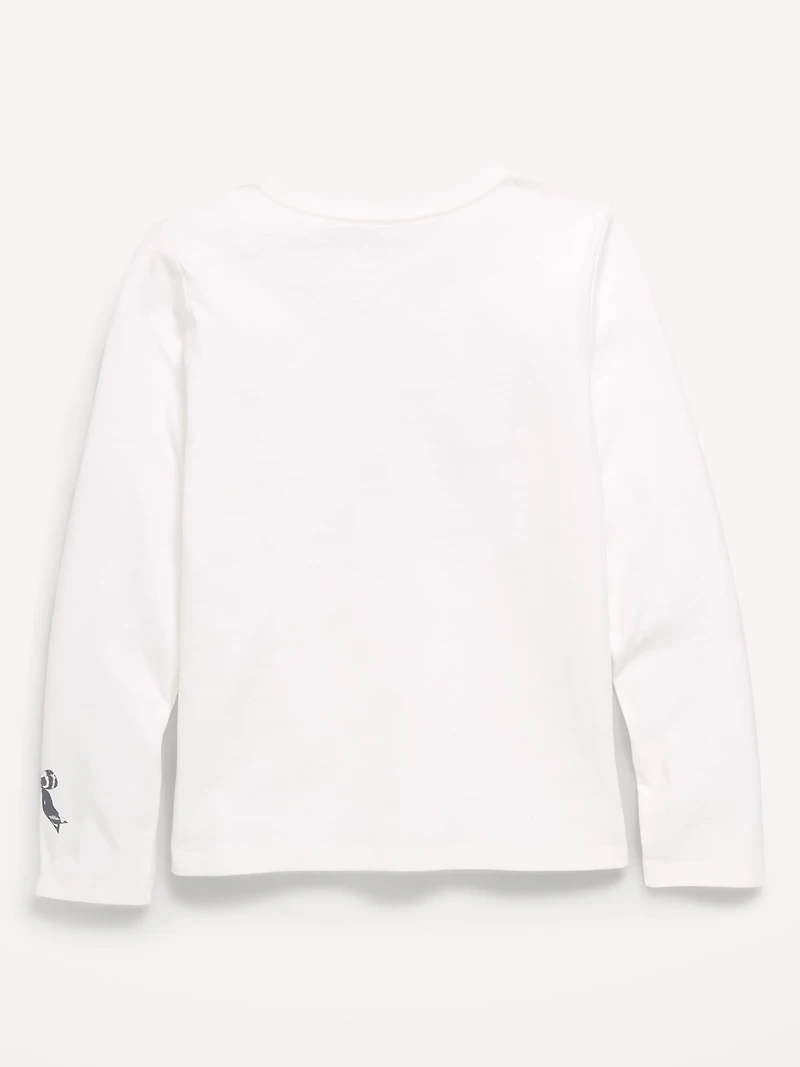 Long-Sleeve Graphic T-Shirt for Girls